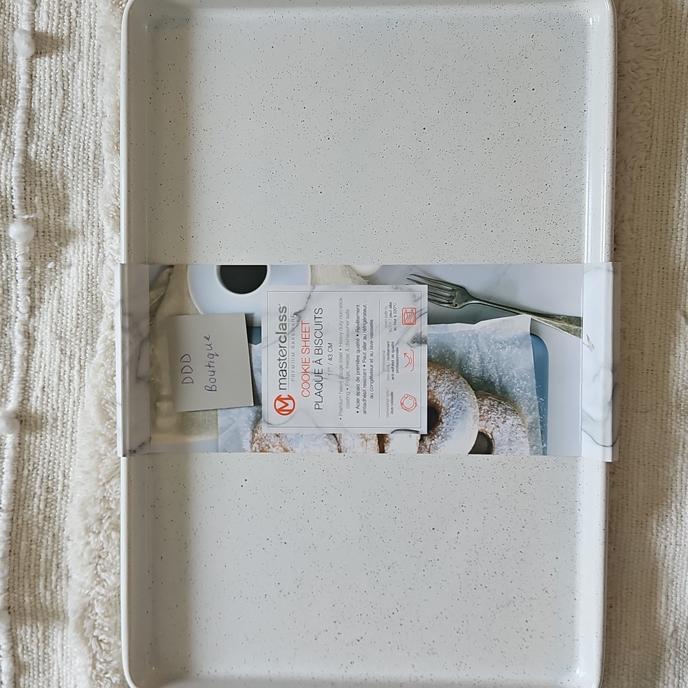Masterclass Cookie Sheet Baking Pan 17" WHITE